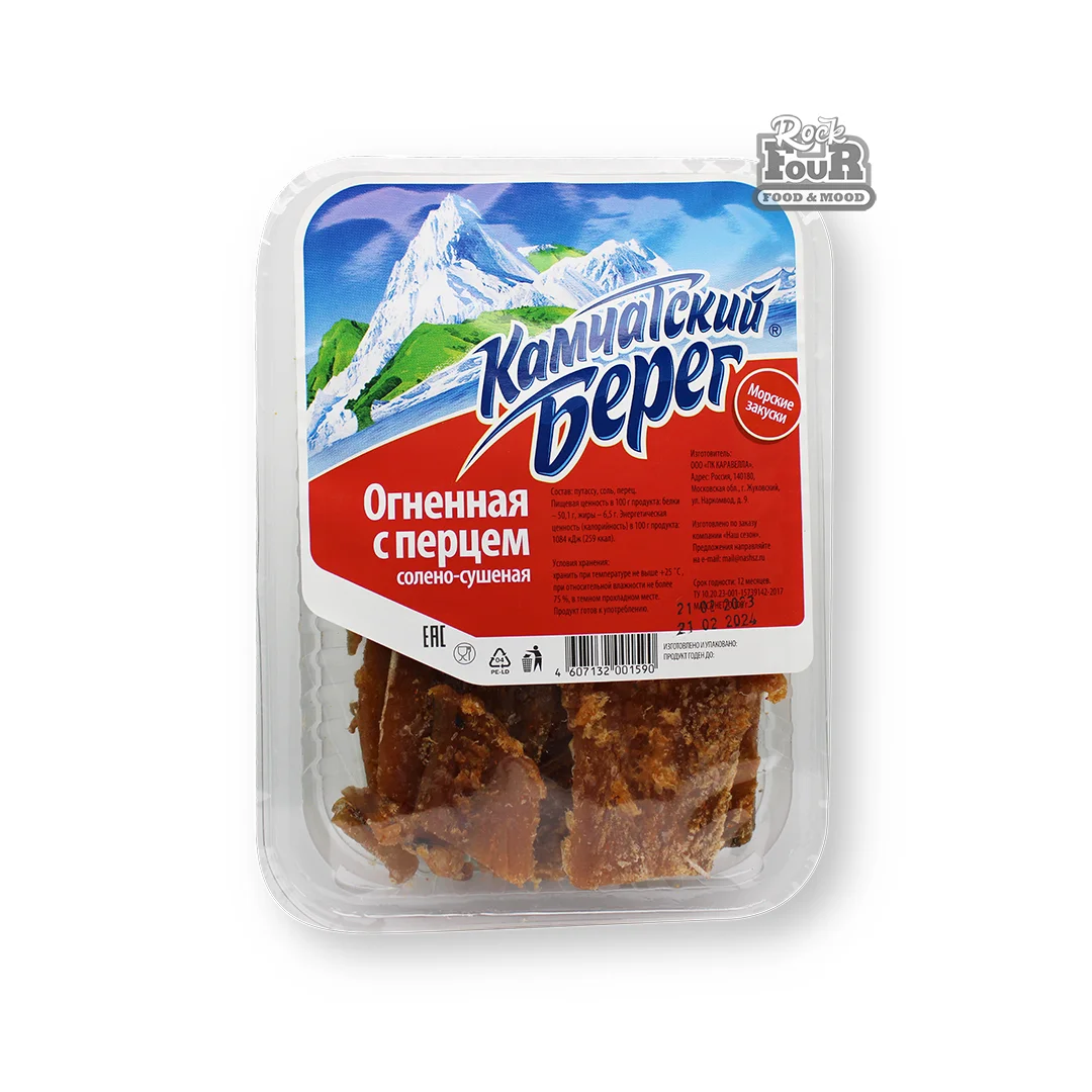 Salted and dried fish "Kamchatsky Coast" 100g